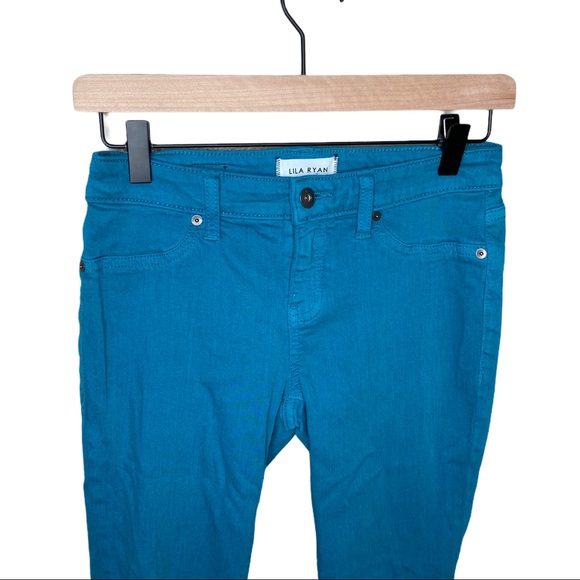 LILA RYAN DORIANNA MID-RISE CROPPED SKINNY W/ CUFF, STITCH FIX BRAND, SIZE 25 - Picture 5 of 10